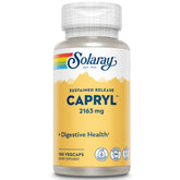 Solaray Capryl frente del envase mostrando 100 cápsulas y beneficios claros