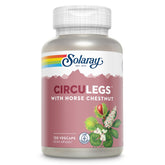 SOLARAY CircuLegs frente del envase mostrando la marca y beneficios