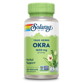 SOLARAY frasco frontal mostrando 100 VegCaps y beneficios veganos