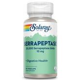 SOLARAY frasco frontal con 90 veg caps mostrando información de 10 mg y 20,000 SPU