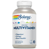 SOLARAY envase frontal del multivitamínico sin hierro mostrando composición