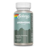 SOLARAY envase frontal mostrando sello vegano y dosis