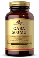 Solgar envase frontal mostrando cápsulas y marca, beneficio claridad del producto