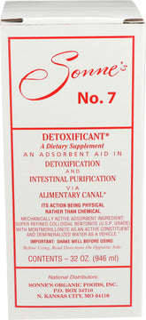 Sonne's frasco frontal mostrando la etiqueta y volumen de 32 fl oz, fácil identificación