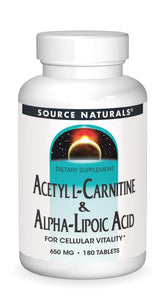 Source Naturals frasco frontal mostrando 180 tabletas y etiqueta clara