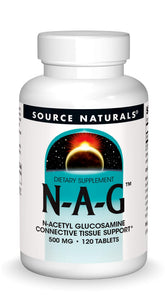 Source Naturals frasco frontal mostrando 120 tabletas y rótulo claro