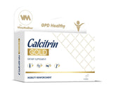 Soy Sano calcitrin gold frente del envase mostrando diseño y dosis beneficiosa