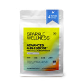 Sparkle Wellness frente del paquete mostrando diseño y beneficios visibles