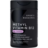 Sports Research envase frontal mostrando tamaño y potencia 2000 mcg