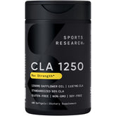 Sports Research envase frontal mostrando 180 softgels y etiqueta clara para elección informada