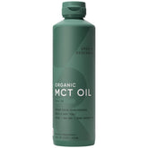 Sports Research envase frontal claro mostrando aceite MCT orgánico y beneficios