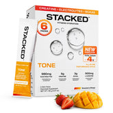 STACKED FITNESS HYDRATION sobre frontal mostrando diseño y portabilidad