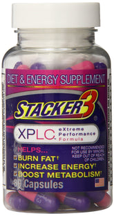 Stacker 2 Stacker 3 frente del envase mostrando etiquetas claras y beneficios