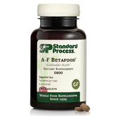 Standard Process A-F Betafood frente del envase mostrando el diseño y cantidad