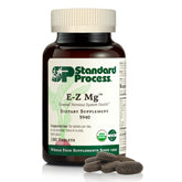 Standard Process E-Z Mg vista frontal del envase mostrando diseño y tamaño del producto