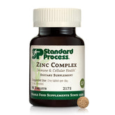 Standard Process frasco frontal mostrando 90 comprimidos y dosis clara