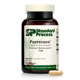 Standard Process Inc. frasco Protefood al frente mostrando la presentación y ventaja práctica