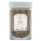 Starwest Botanicals empaque frontal de raíz de ortiga, presentación práctica