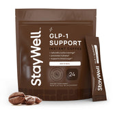 Stay-Well Naturals frente del empaque mostrando ingredientes y beneficios