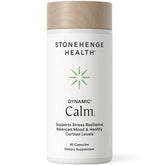 Stonehenge Health Dynamic Calm frente del empaque mostrando beneficios claros