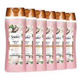 Suave envase frontal con aroma vainilla para una hidratación suave