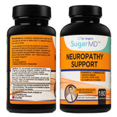 SugarMD frasco frontal mostrando etiqueta y beneficios principales