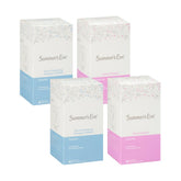 Summer's Eve frontal del pack mostrando variedades y beneficio frescura