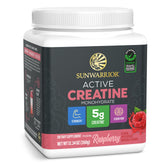 Sunwarrior envase frontal mostrando branding y beneficios claros
