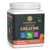 Sunwarrior frente del envase mostrando diseño y sabor Rainbow Sherbert