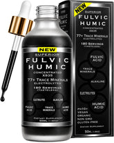 SUPERIOR FULVIC HUMIC X935 frasco frontal, presentación clara y confianza