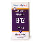Superior Source empaque frontal del producto, identifica dosis y conveniencia