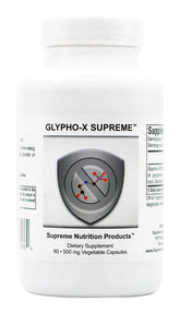 Supreme Nutrition Glypho-X Supreme vista frontal con etiqueta clara y beneficios visibles