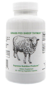 Supreme Nutrition frasco frontal del producto mostrando 90 cápsulas y claridad de origen