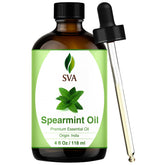 SVA ORGANICS botella frontal 118 ml mostrando envase ámbar y gotero para dosificación segura