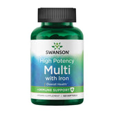 Swanson frontal del empaque mostrando formato y beneficio de alta potencia
