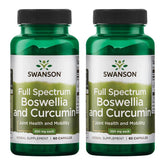 Swanson envase frontal mostrando fórmula Boswellia y Curcumin y beneficio articular