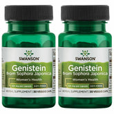Swanson envase frontal del pack doble mostrando dos frascos y beneficio de ahorro