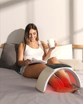SWIRISE vista frontal del dispositivo con paneles LED y controles, versátil y compacto