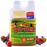 Synflex frente del envase mostrando la botella y etiqueta clara para identificación rápida