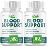 Syvor frontales de empaque Healthy Flow mostrando información clara y beneficios