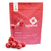 Tailwind Nutrition empaque frontal con 25 porciones muestra conveniencia