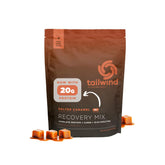 Tailwind Recovery frente del envase mostrando sabor salted caramel y beneficio práctico