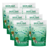 TeaZa packaging frontal Wintergreen con diseño claro y beneficio práctico