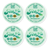 TeaZa pack frontal mostrando las 4 pouches y diseño fresco