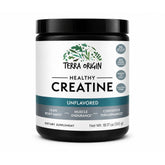 TERRA ORIGIN frasco frontal mostrando etiqueta y beneficios