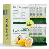 The Forward Bar frente del empaque mostrando sabor lemon coconut y beneficios