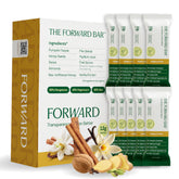 The Forward Bar frente del empaque mostrando sabor vainilla chai y beneficios