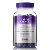 The Mane Choice envase frontal de MANETABOLISM Plus mostrando beneficios