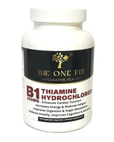The One Pill Integrative Healing frasco frontal mostrando etiqueta y ventaja de pureza