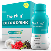 The Plug frente del envase mostrando diseño y beneficios claros